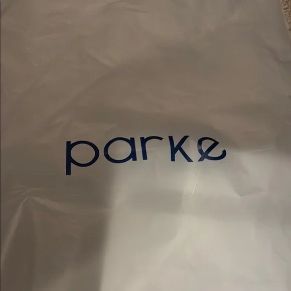 NWT Parke Varsity Hoodie Sweatshirt Burgandy and White Valentine’s Day drop - Picture 6 of 6